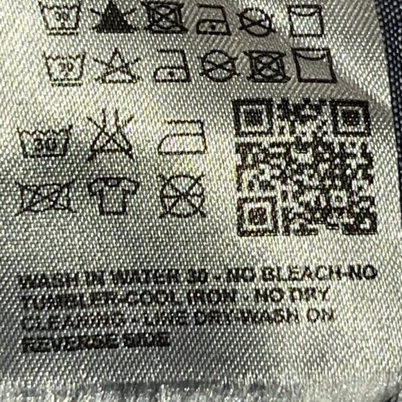 Polo Ralph Lauren Men's Sz Large Slim Fit 100% Linen Chambray Shirt Red Pony EUC - Picture 11 of 12